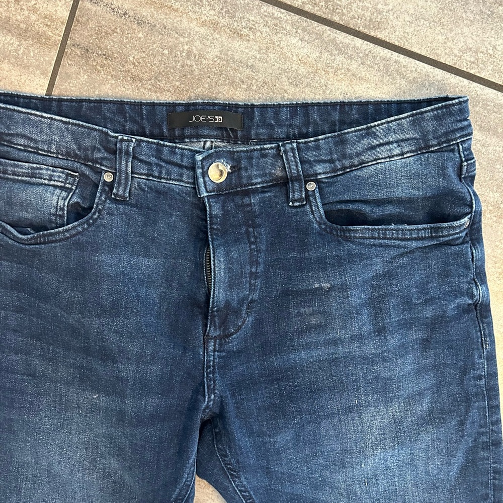 Joe's Jeans Dark Blue The Asher Slim Fit Men's Jeans Size 34 - Picture 5 of 10